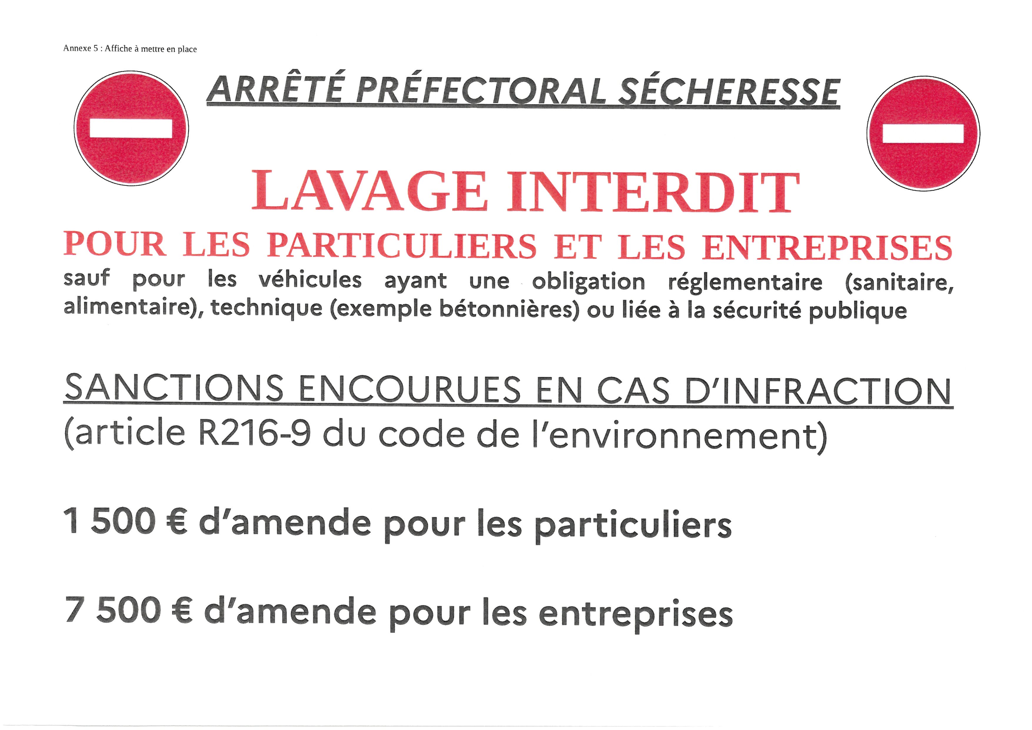 Lavage-interdit