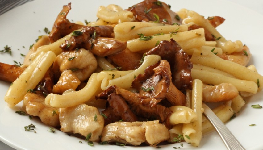 Penne-aux-chanterelles