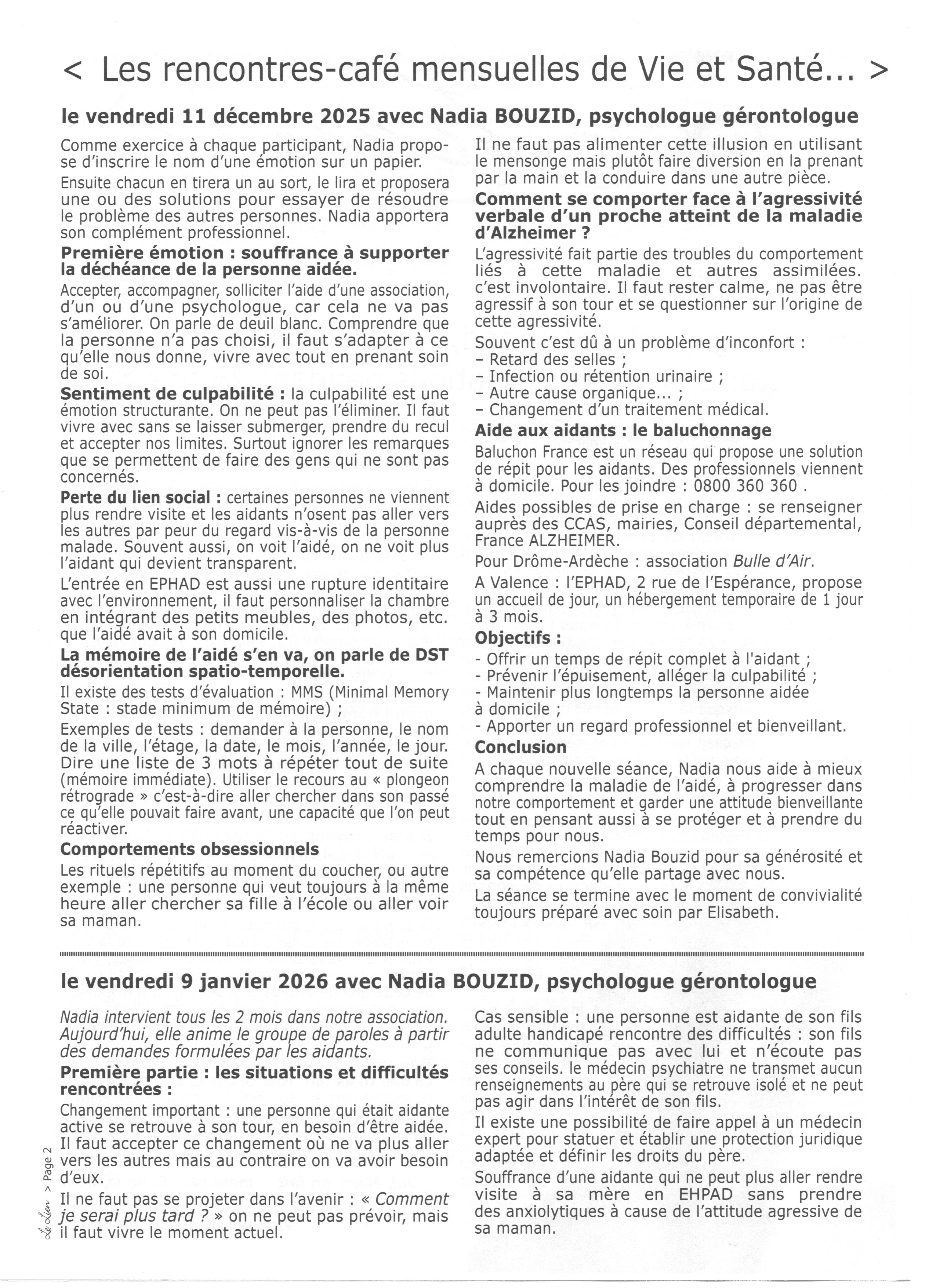 Le lien 2025 001