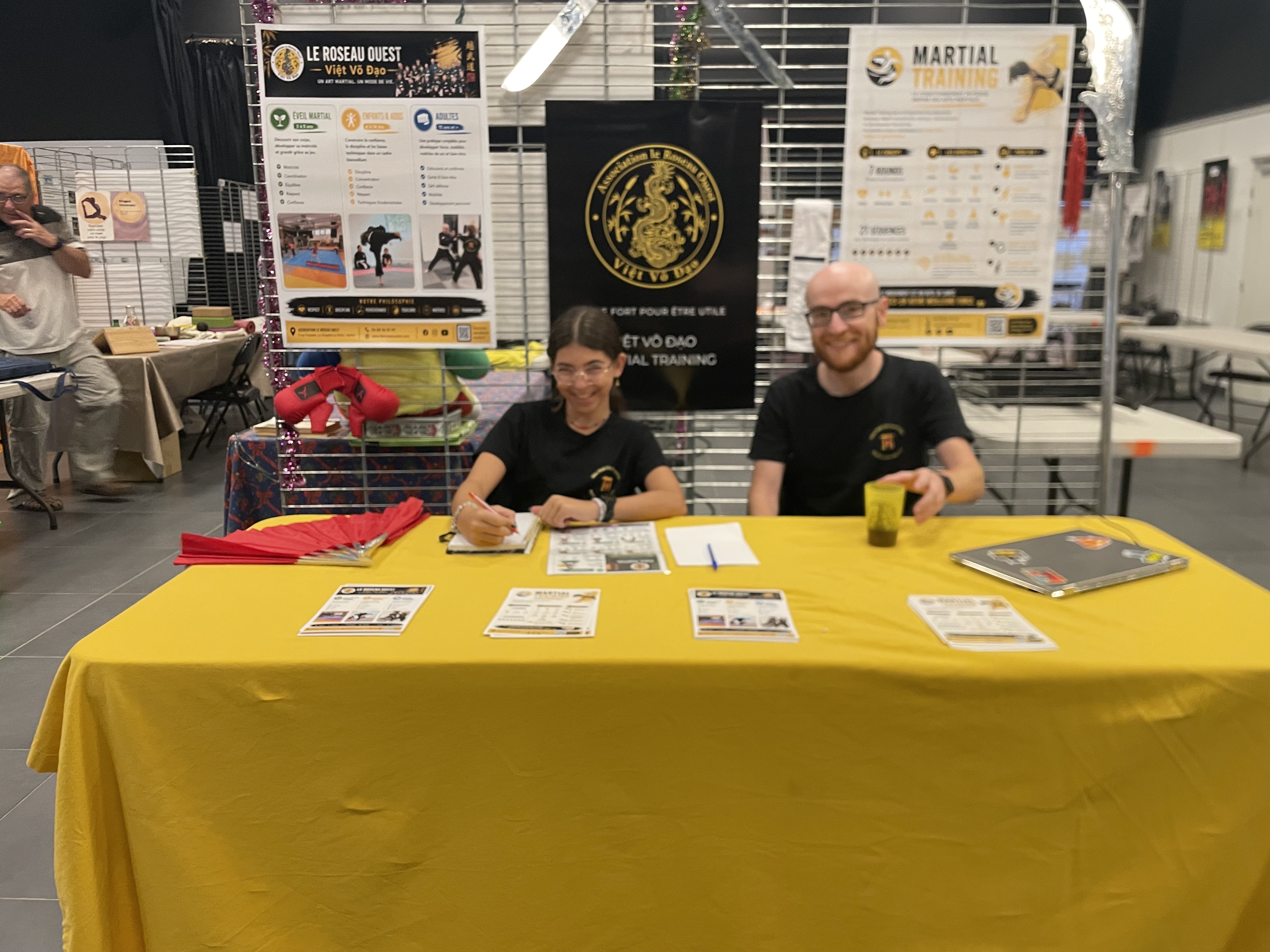 Le Roseau Ouest à la Vitrine des Associations