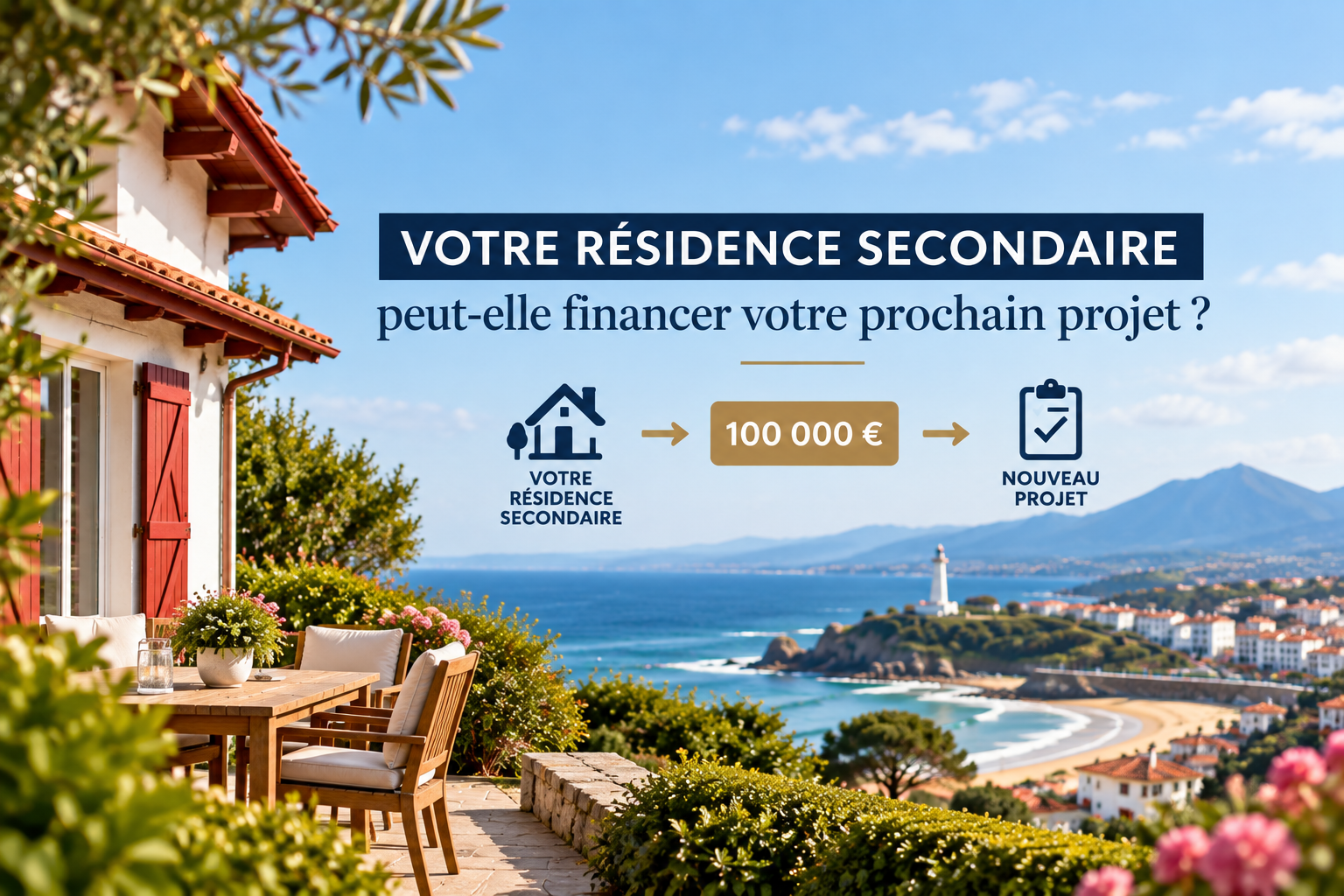 Prêt hypothécaire : peut-on utiliser une résidence secondaire comme garantie ?