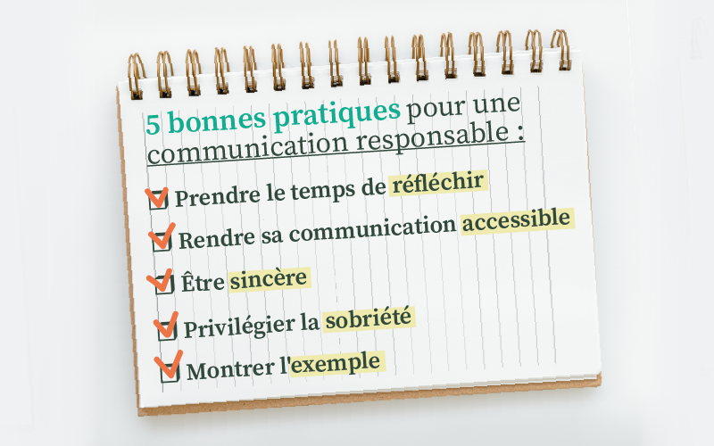 5 bonnes pratiques pour une communication responsable