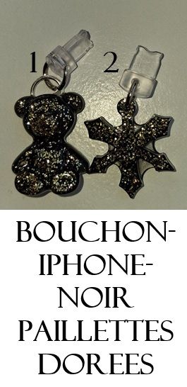 Bouchon iphone noir2