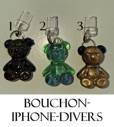 Bouchon iphone divers