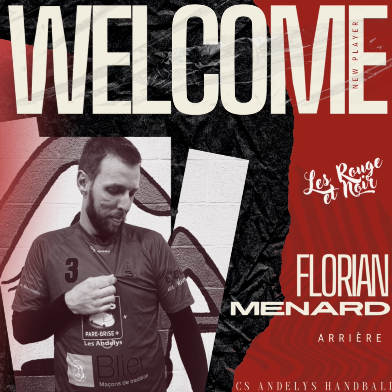 Florian Menard est Rouge&Noir
