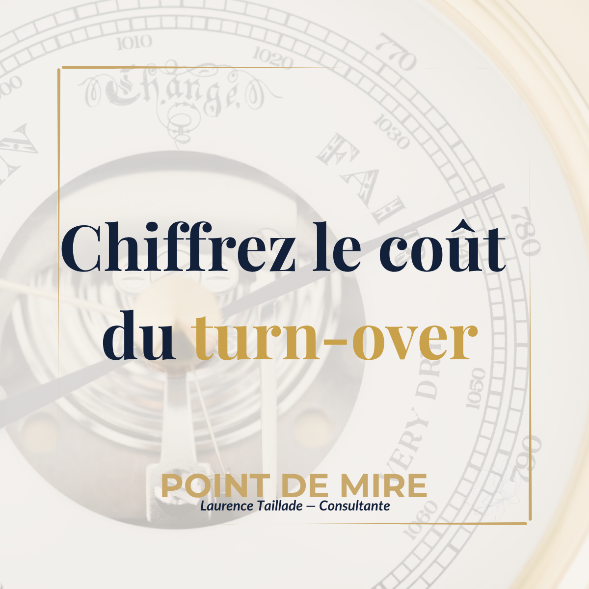 Chiffrez le coût de votre turn-over