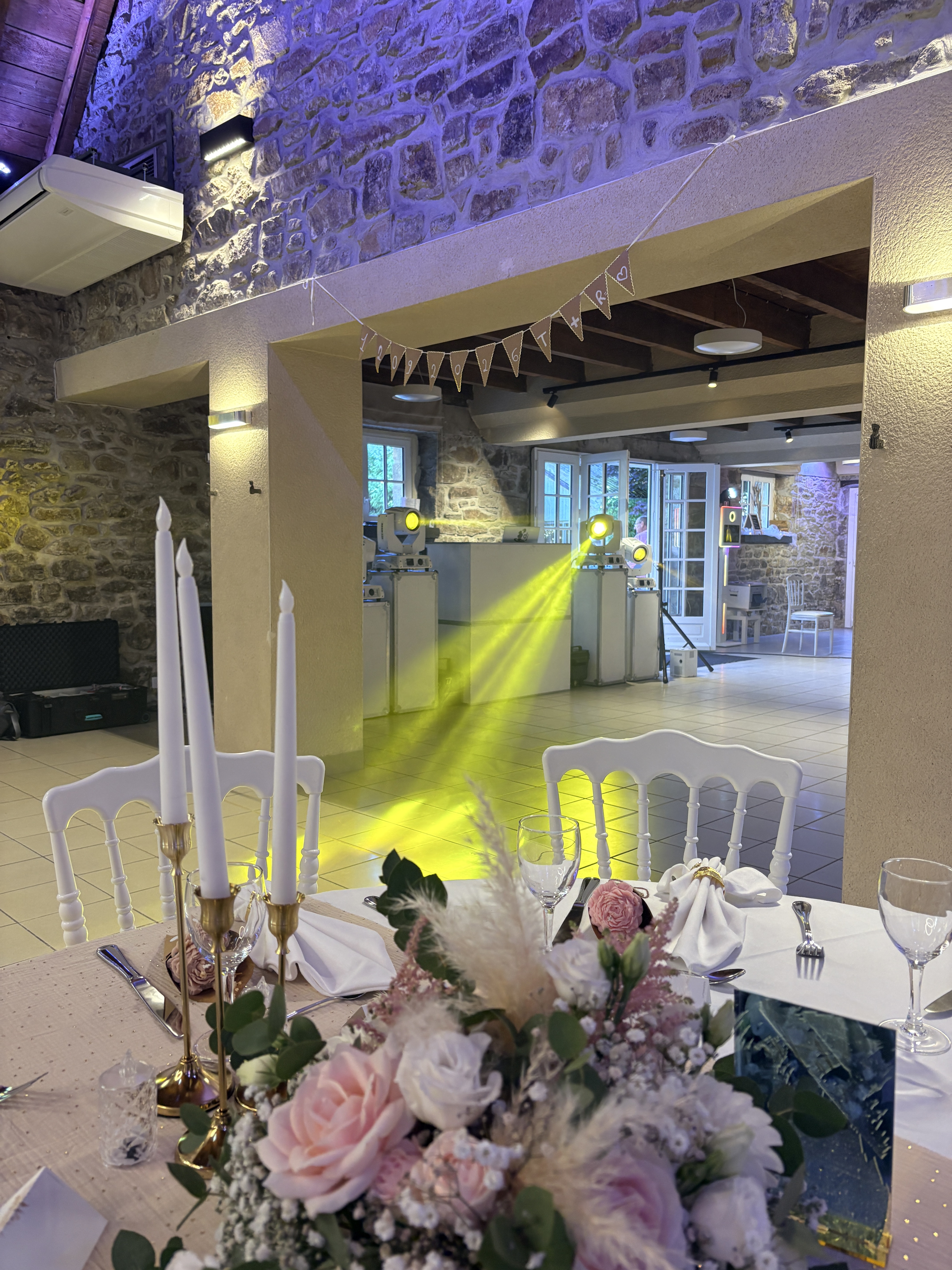 Un superbe mariage ce week-end à La Ferme Quentel !   