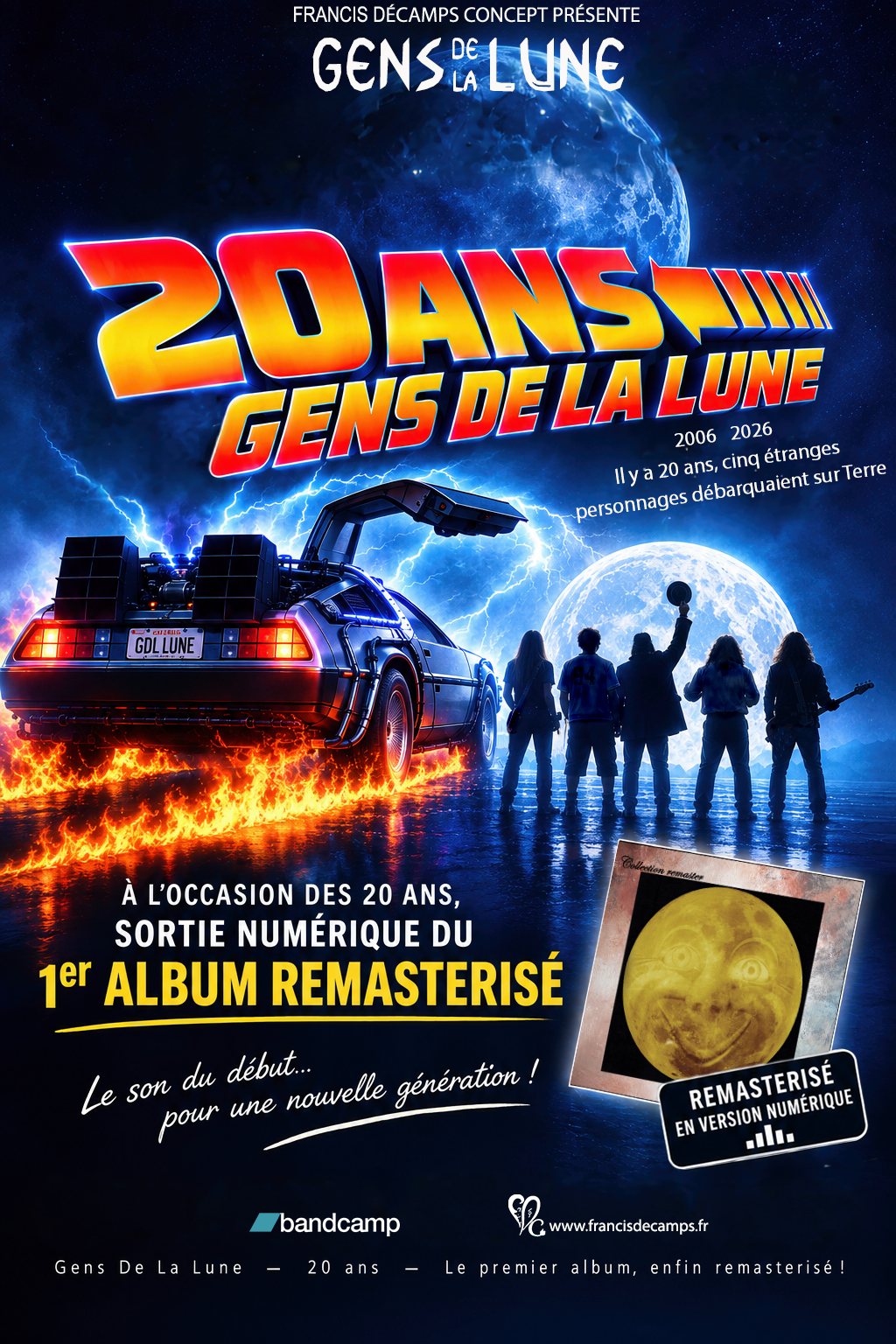 1er album de Gens De La Lune, groupe de Francis Décamps.
Album remasterisé en 2026 par Francis Décamps.
disponible en téléchargement numérique sur la boutique numérique de FD Concept ou sur Bandcamp