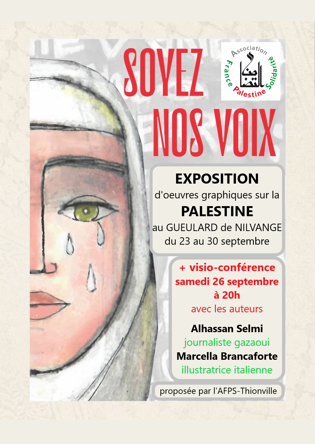 Exposition et visio-conférence