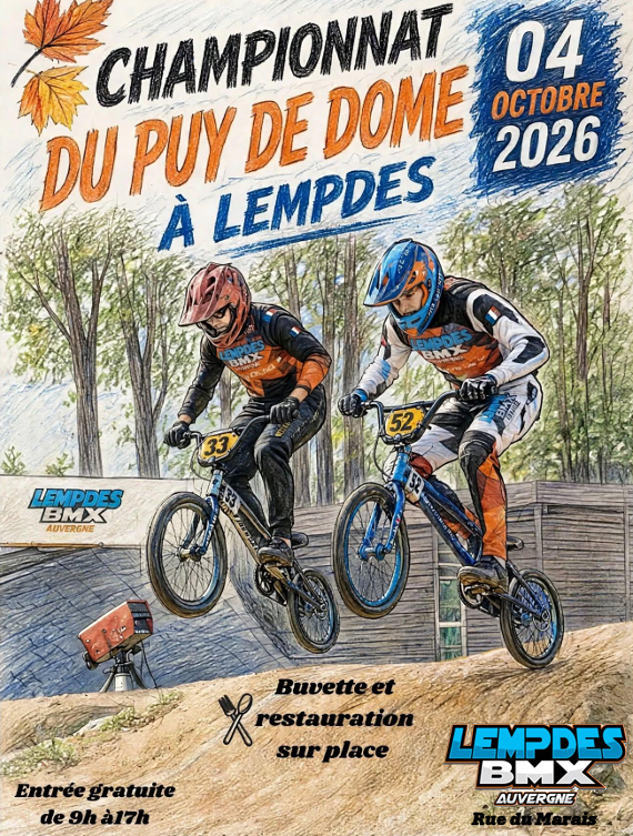 CHAMPIONNAT DU PUY DE DOME 4 OCTOBRE 2026