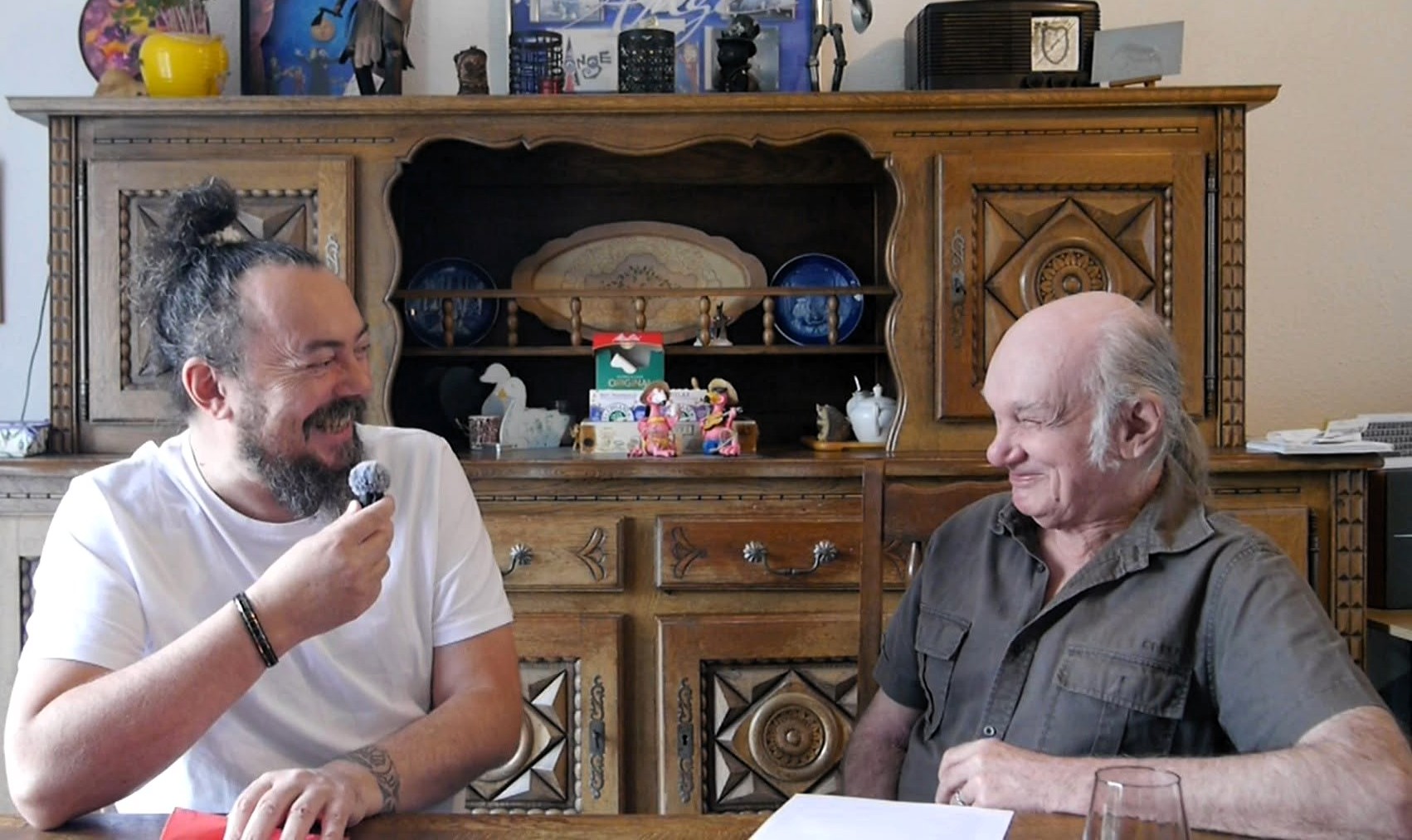 Francis Décamps et Tristan Décamps du groupe Ange