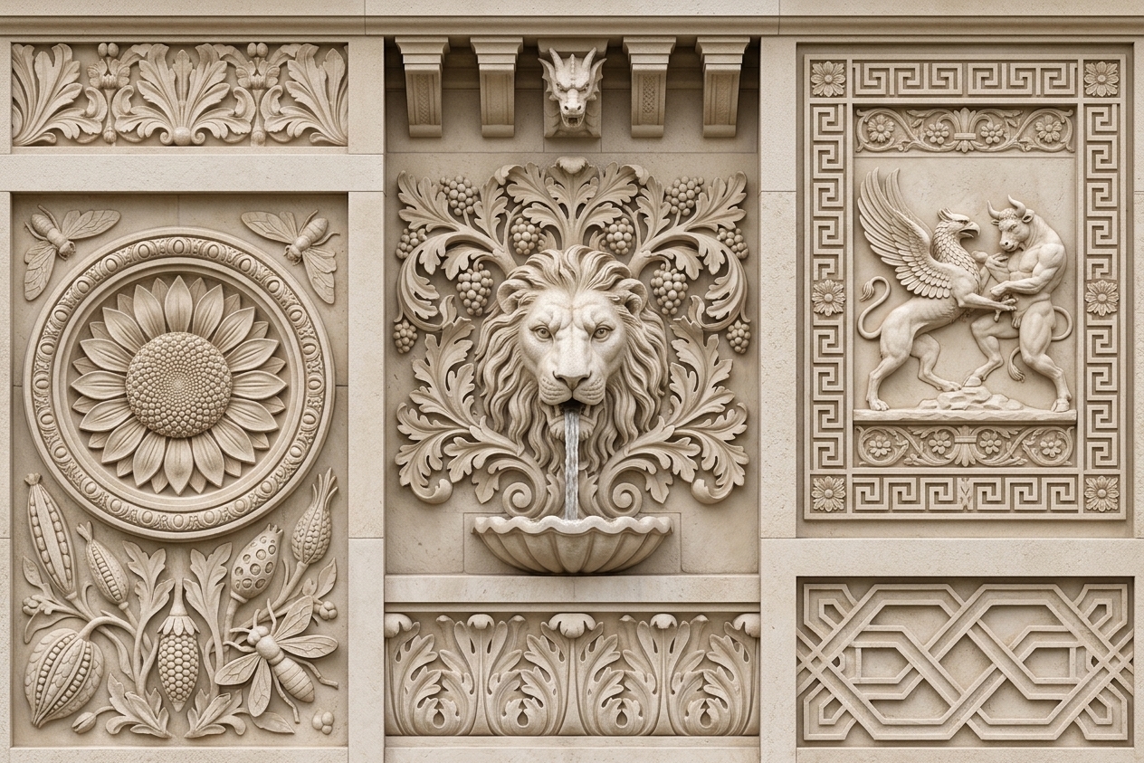 Reliefs architecturaux