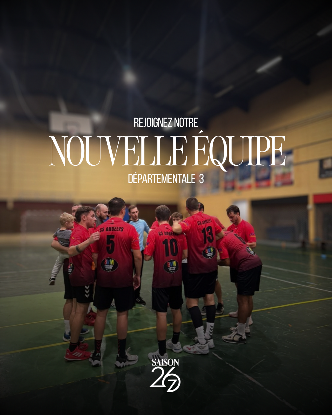 Communiqué du CS Andelys Handball