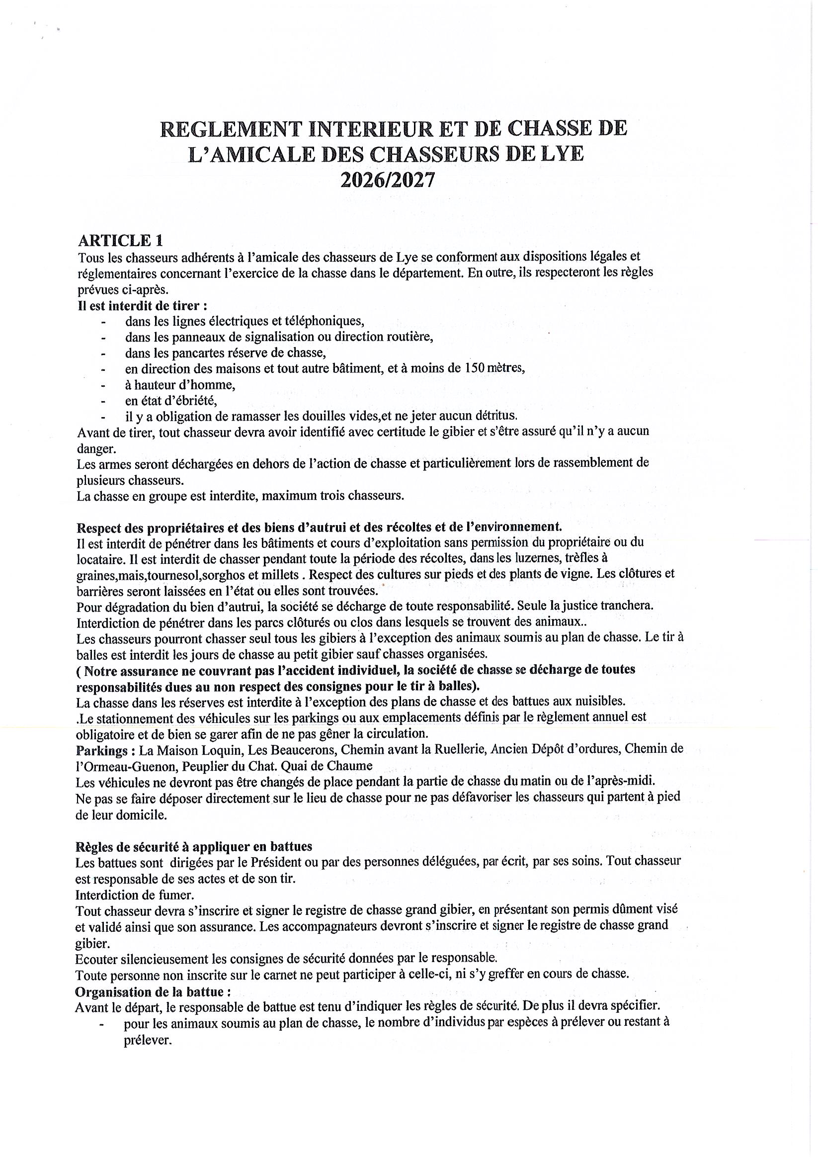 Reglement chasse 140926 0001