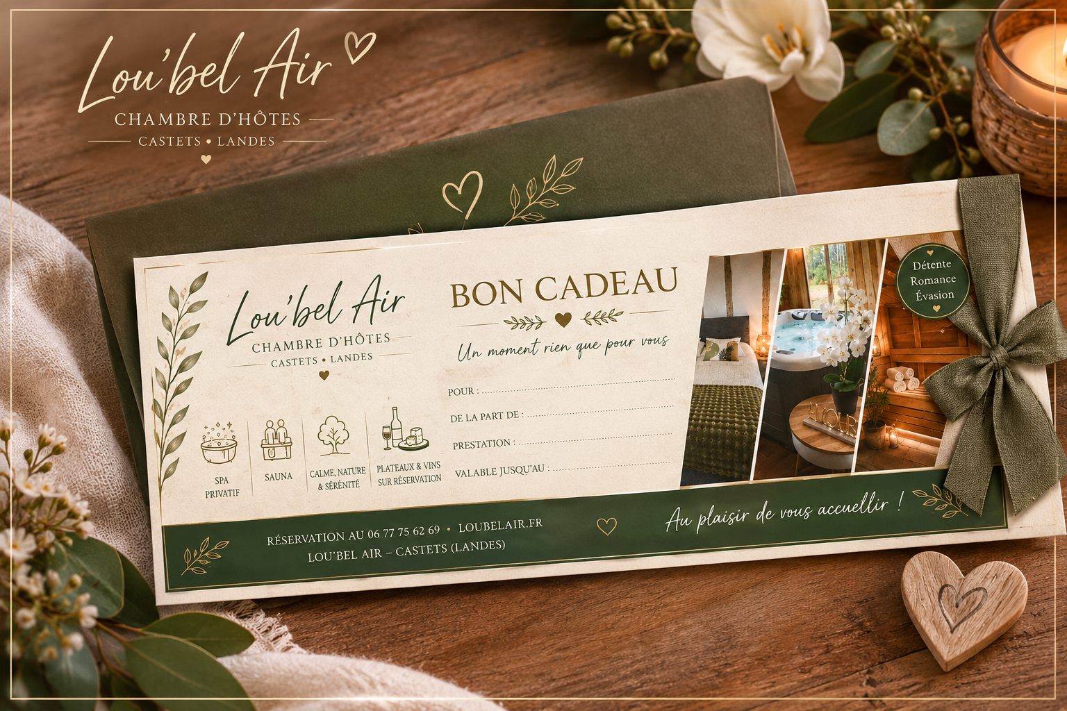 Lou bel air presentation carte cadeau