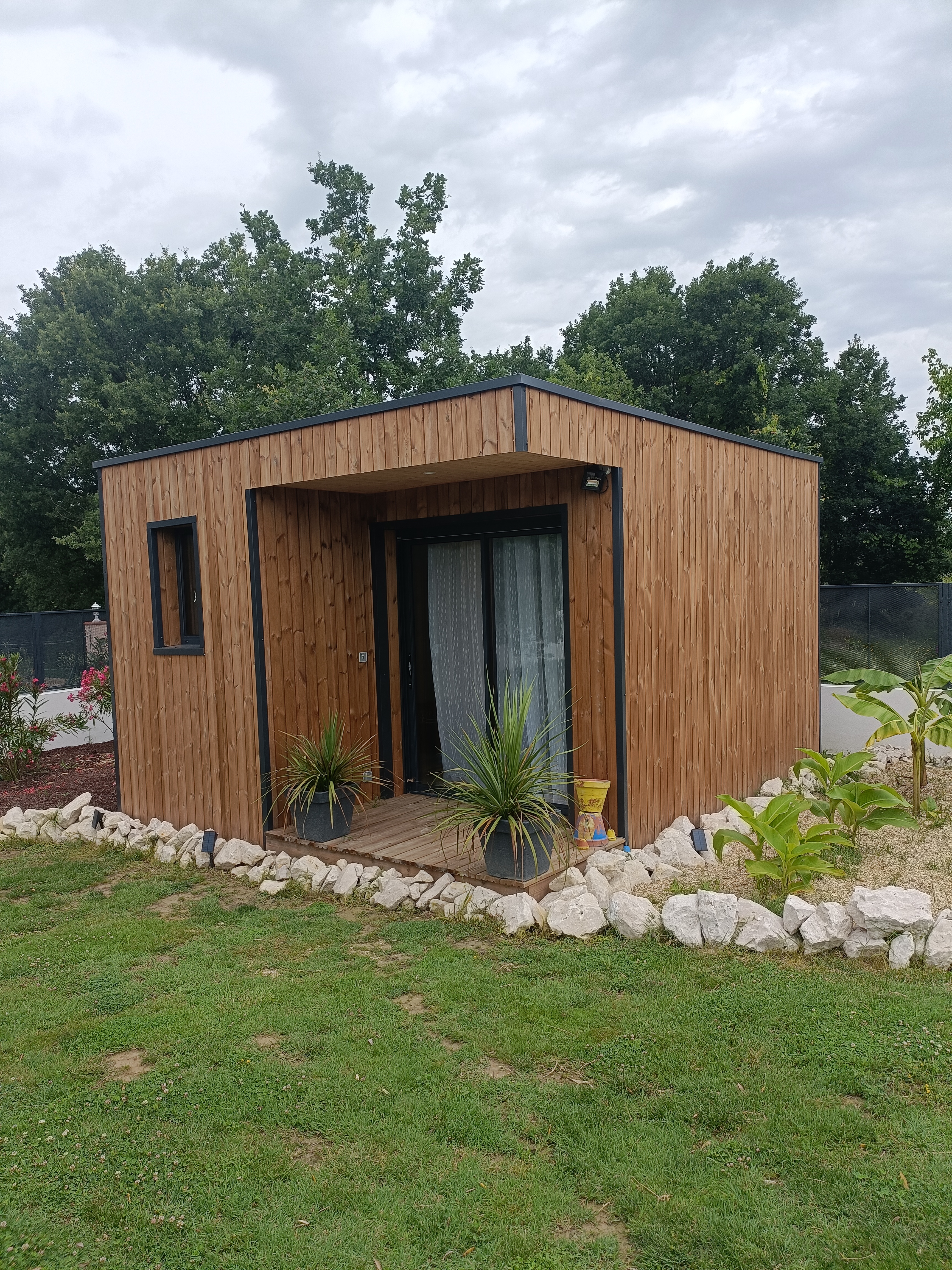 Studio de jardin ossature bois lavilledieu du temple