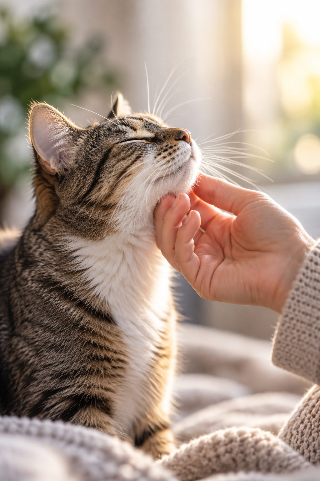Main-et-chat-L