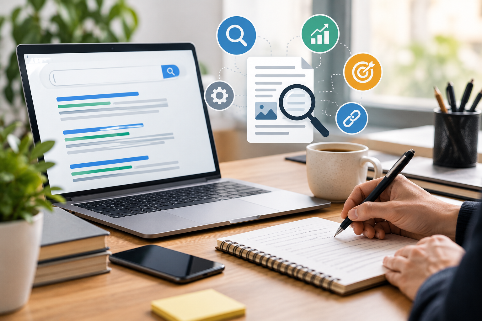 Rédaction de contenus SEO