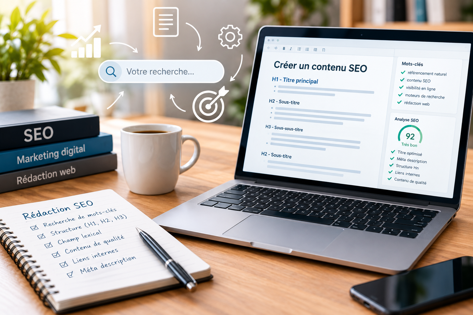 Créer des textes optimisés pour les moteurs de recherche