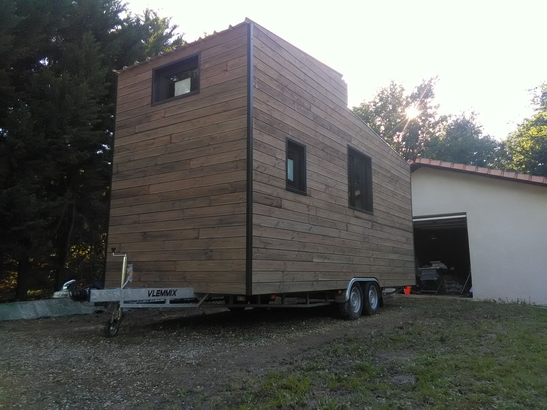 Construction ossature bois tiny house tarn et garonne