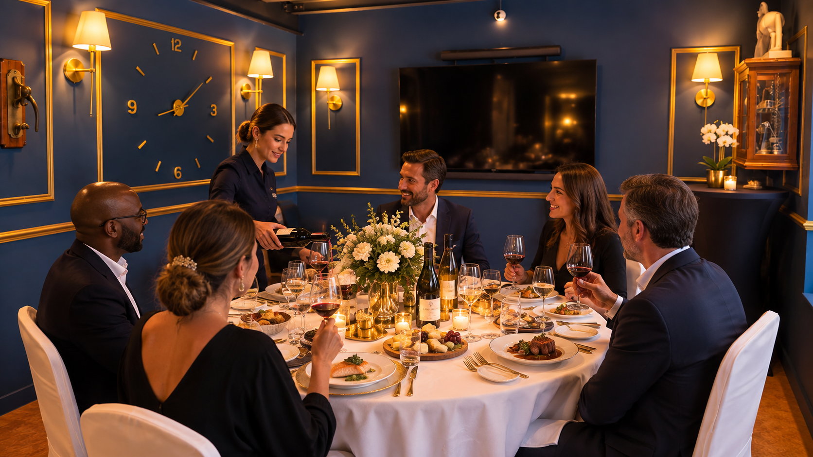Table privee chartrettes accords mets vins