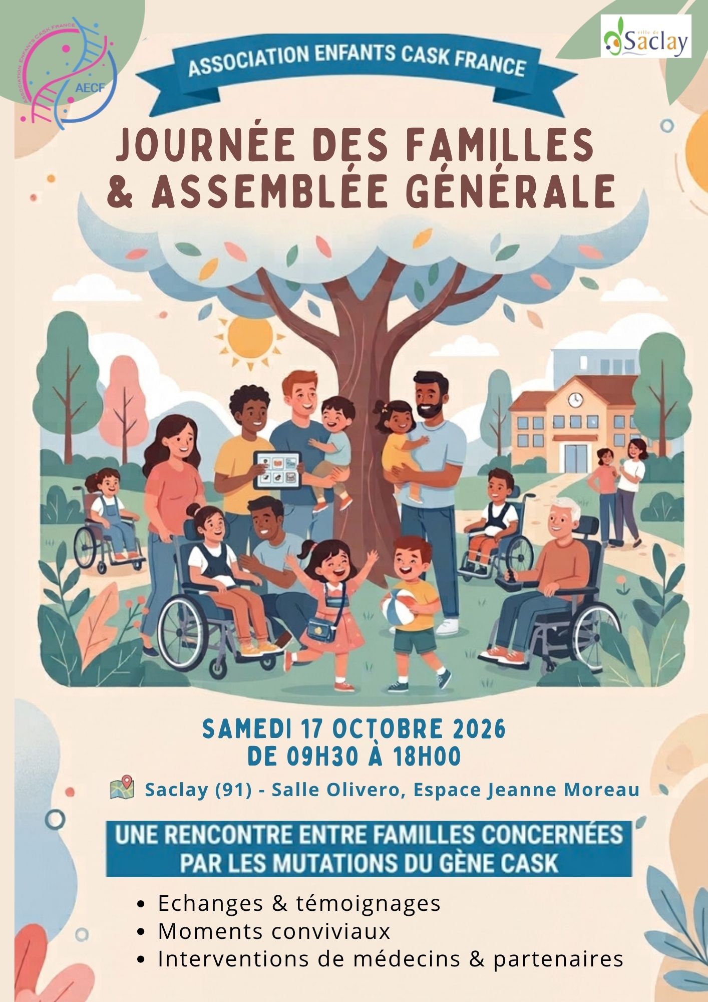 Journée des familles & AG 17/10/2026