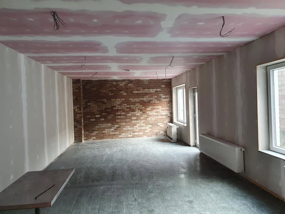 Cloisons et sous plafond