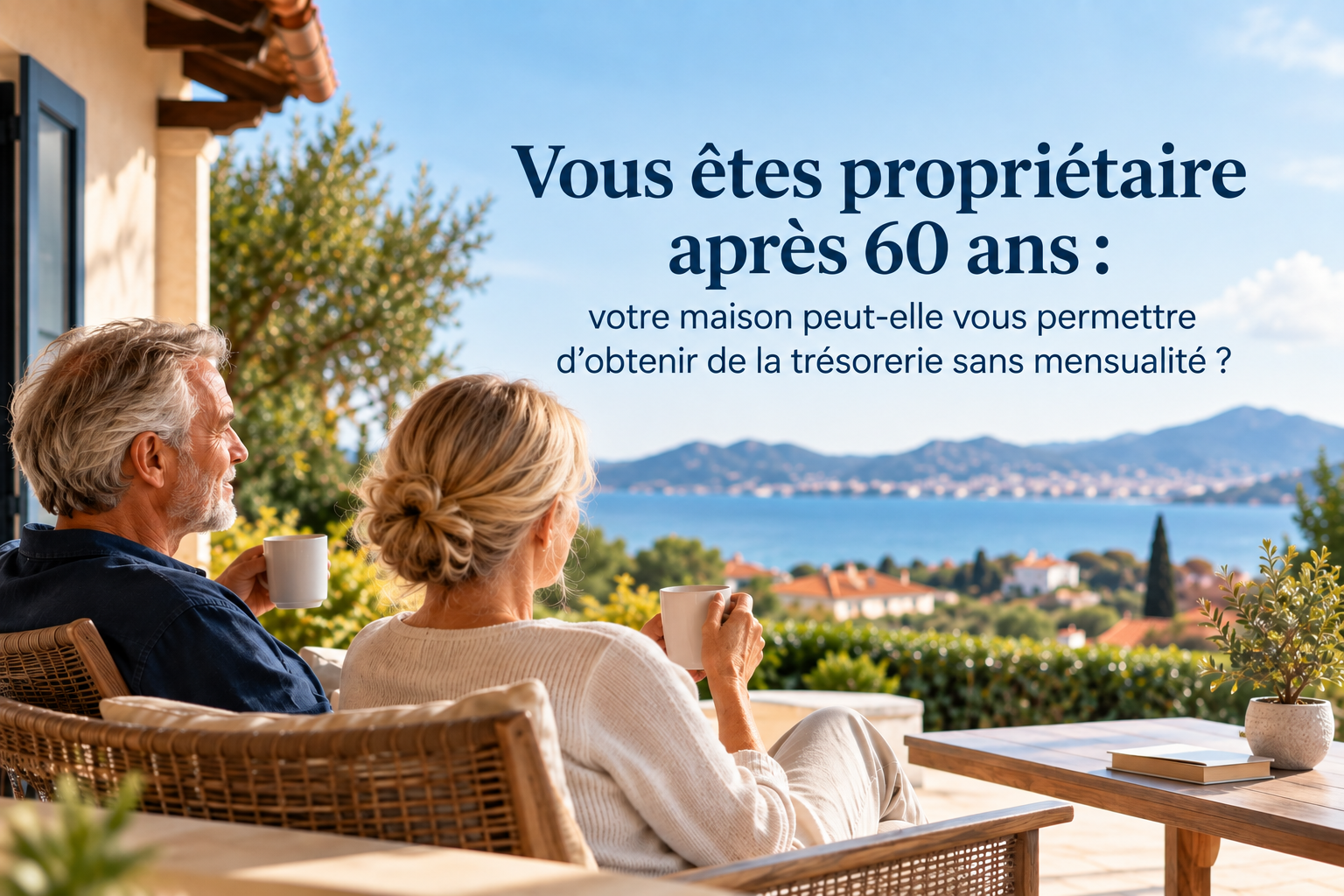 Propriétaire après 60 ans : obtenir de la trésorerie sans mensualité ?