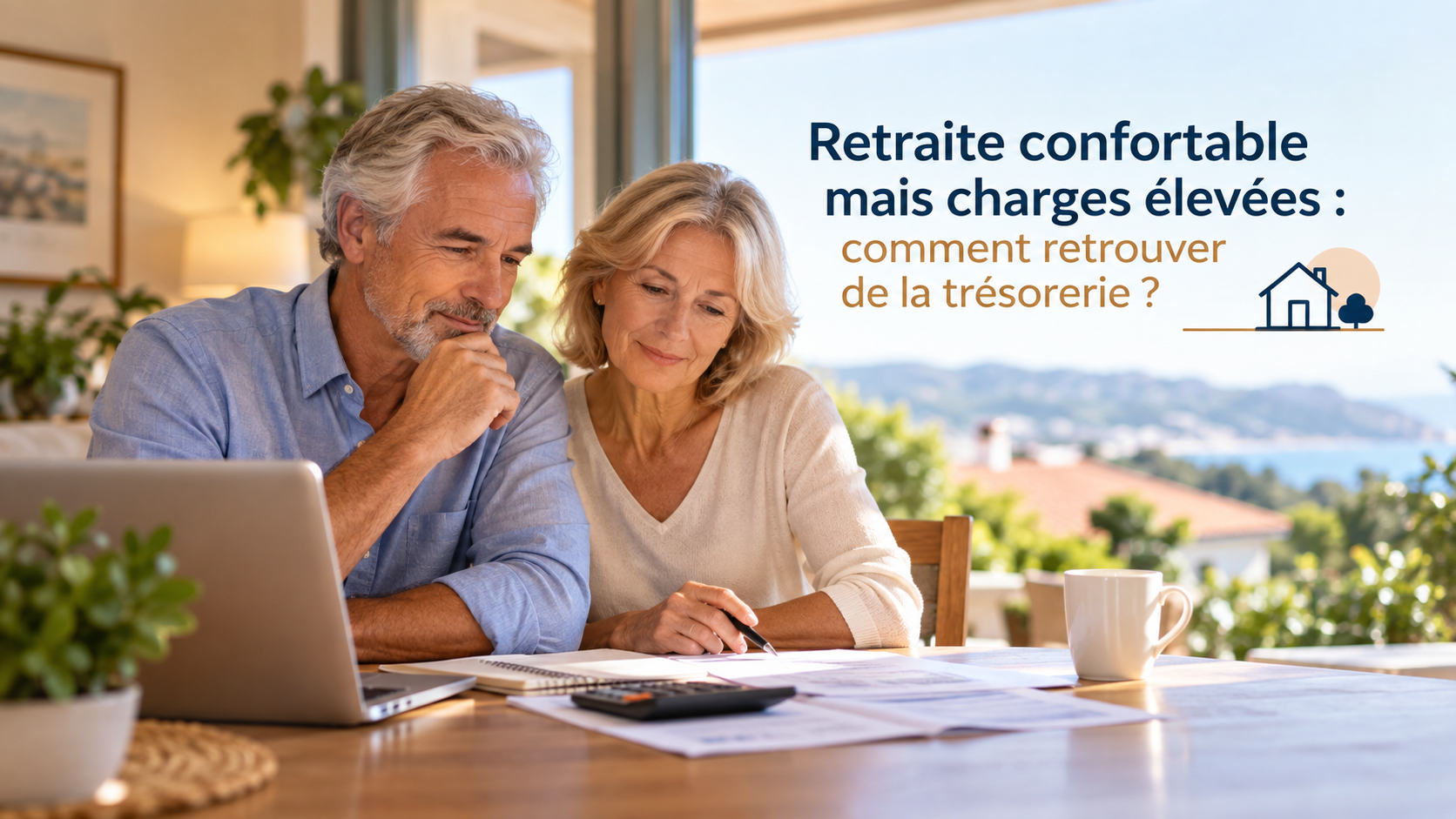 Retraite confortable mais charges élevées : comment retrouver de la trésorerie ?
