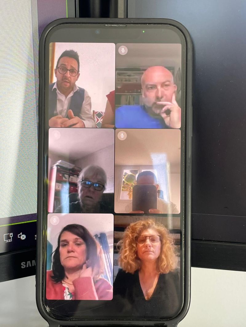 Moment de rencontres avec des associations d'aide aux victimes d'accidents routiers