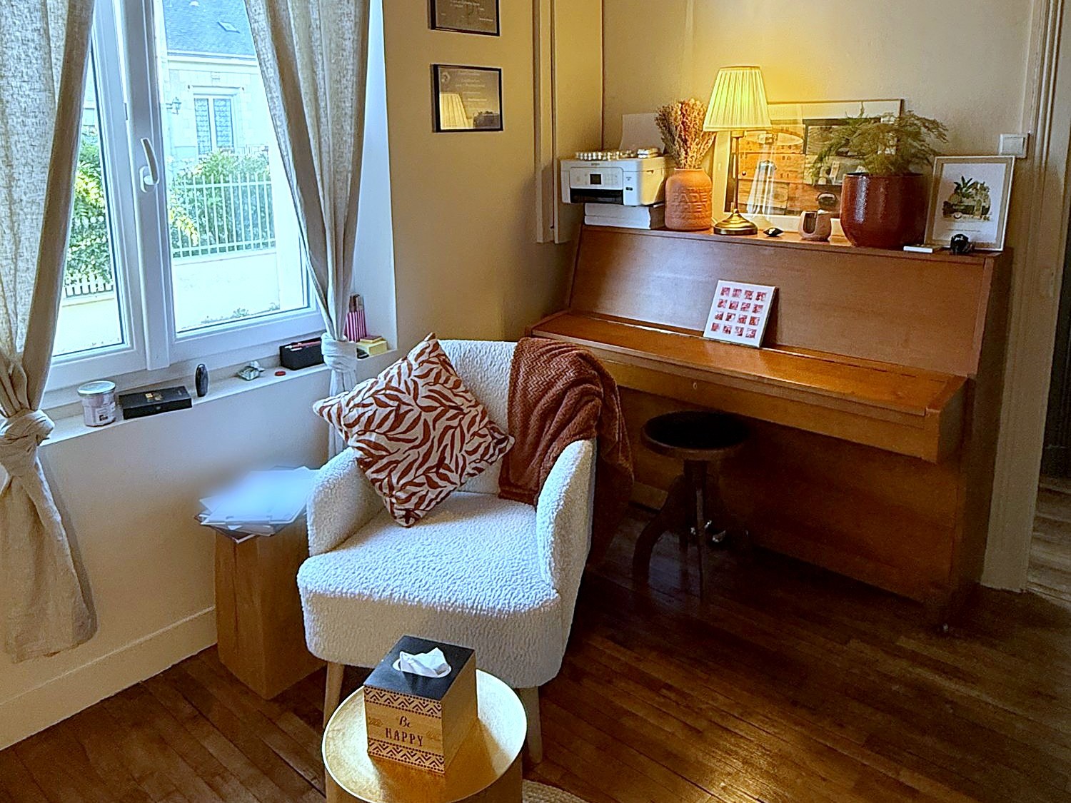 2 cabinet fauteuil piano