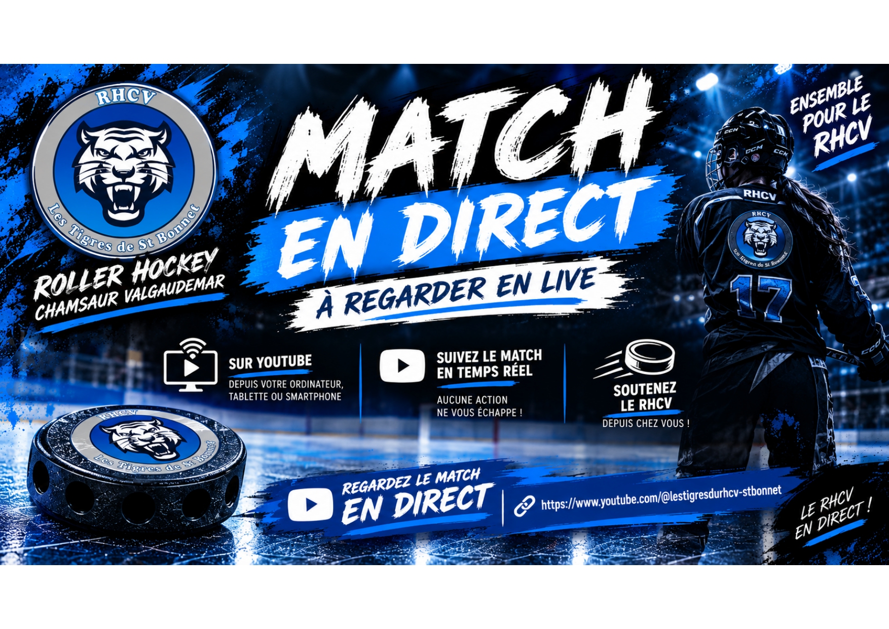 Affiche RHCV live cliquable