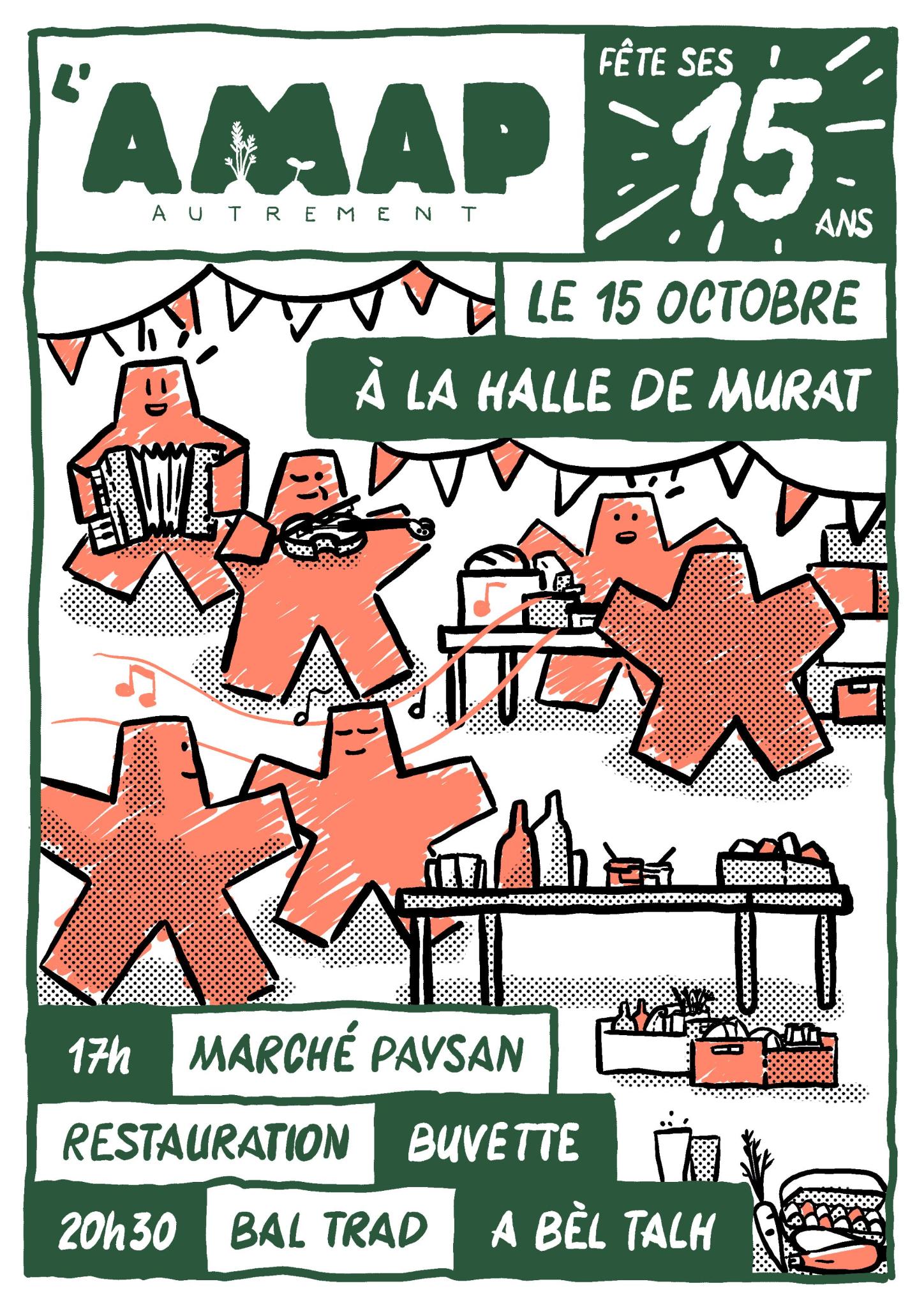 Fête des 15 ans de l'AMAP !