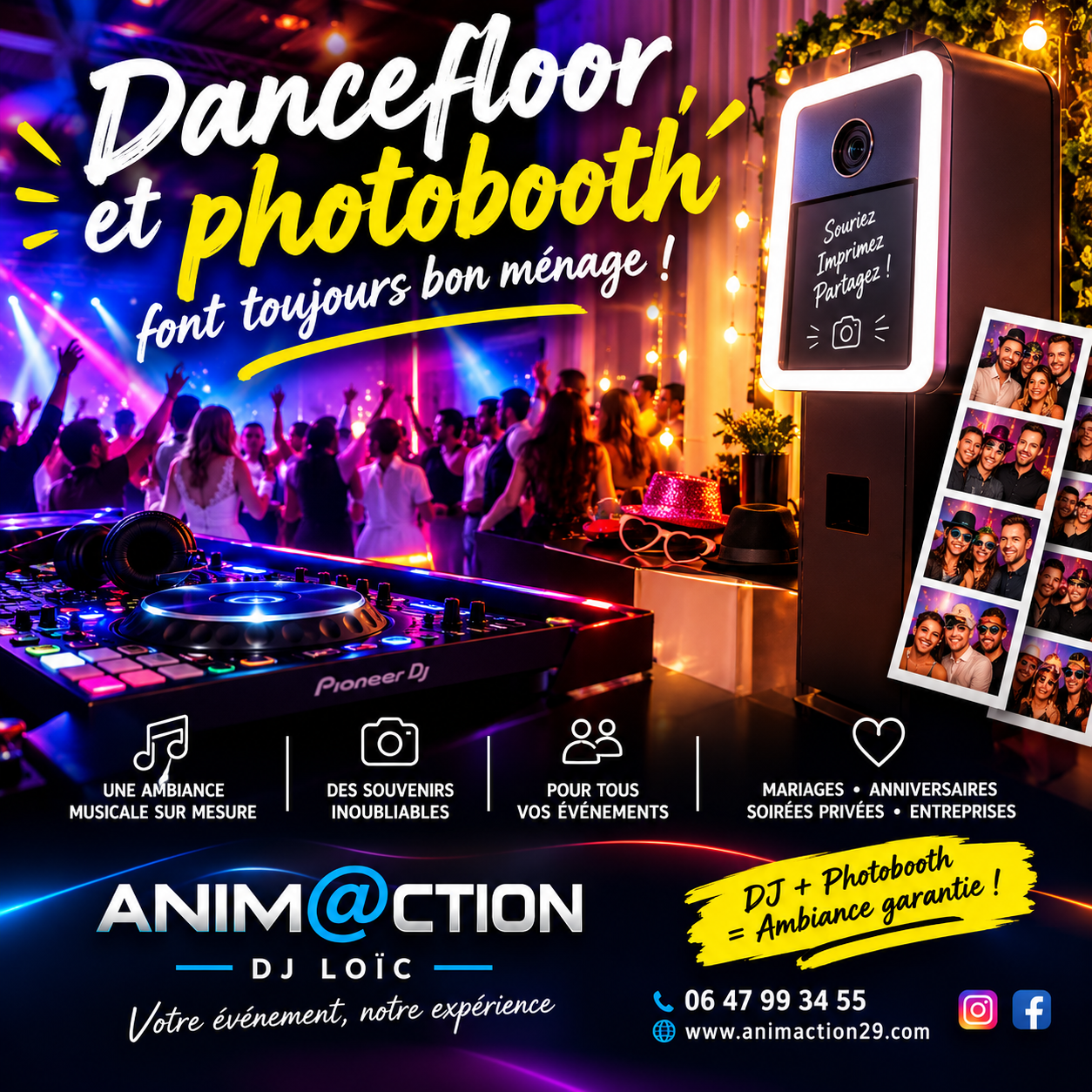  Le Photobooth : l'animation incontournable de votre mariage !   