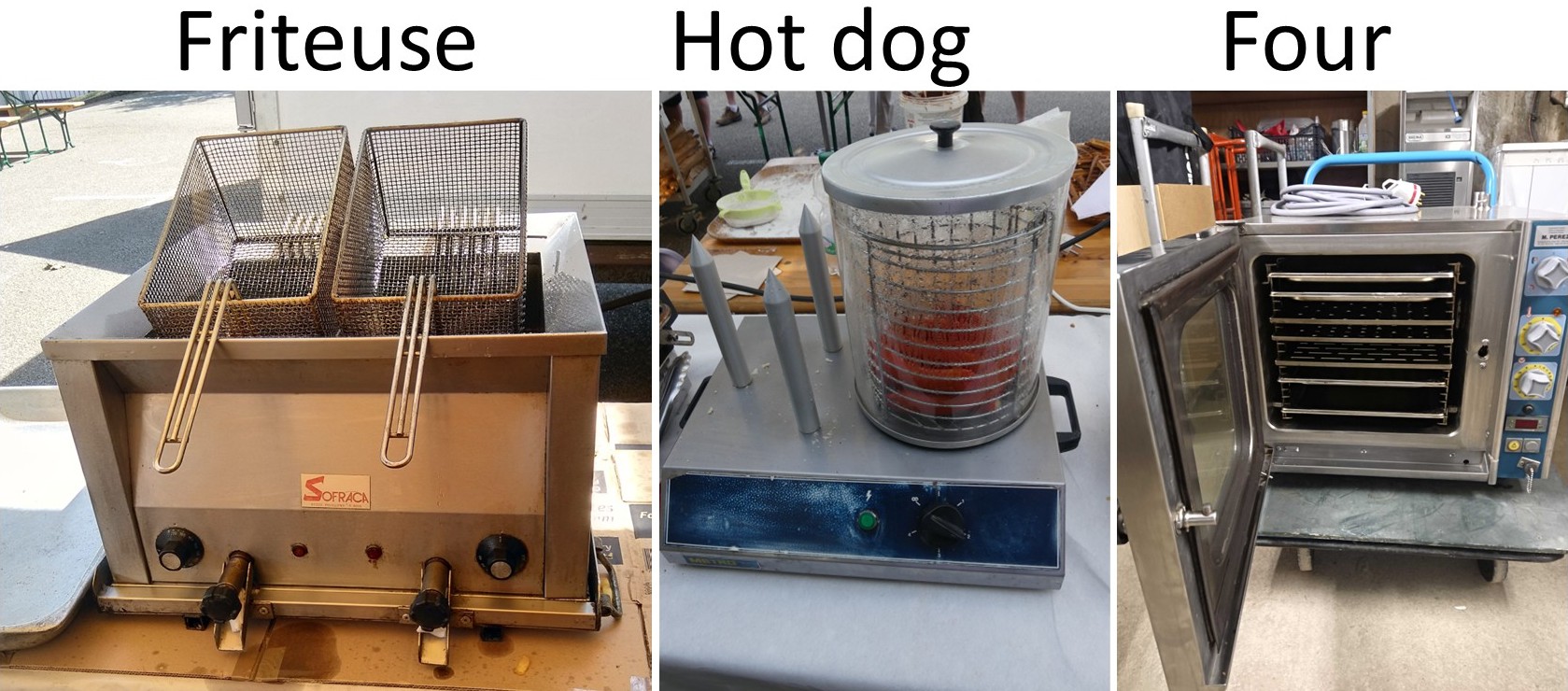 Friteuse-hot-dog-four