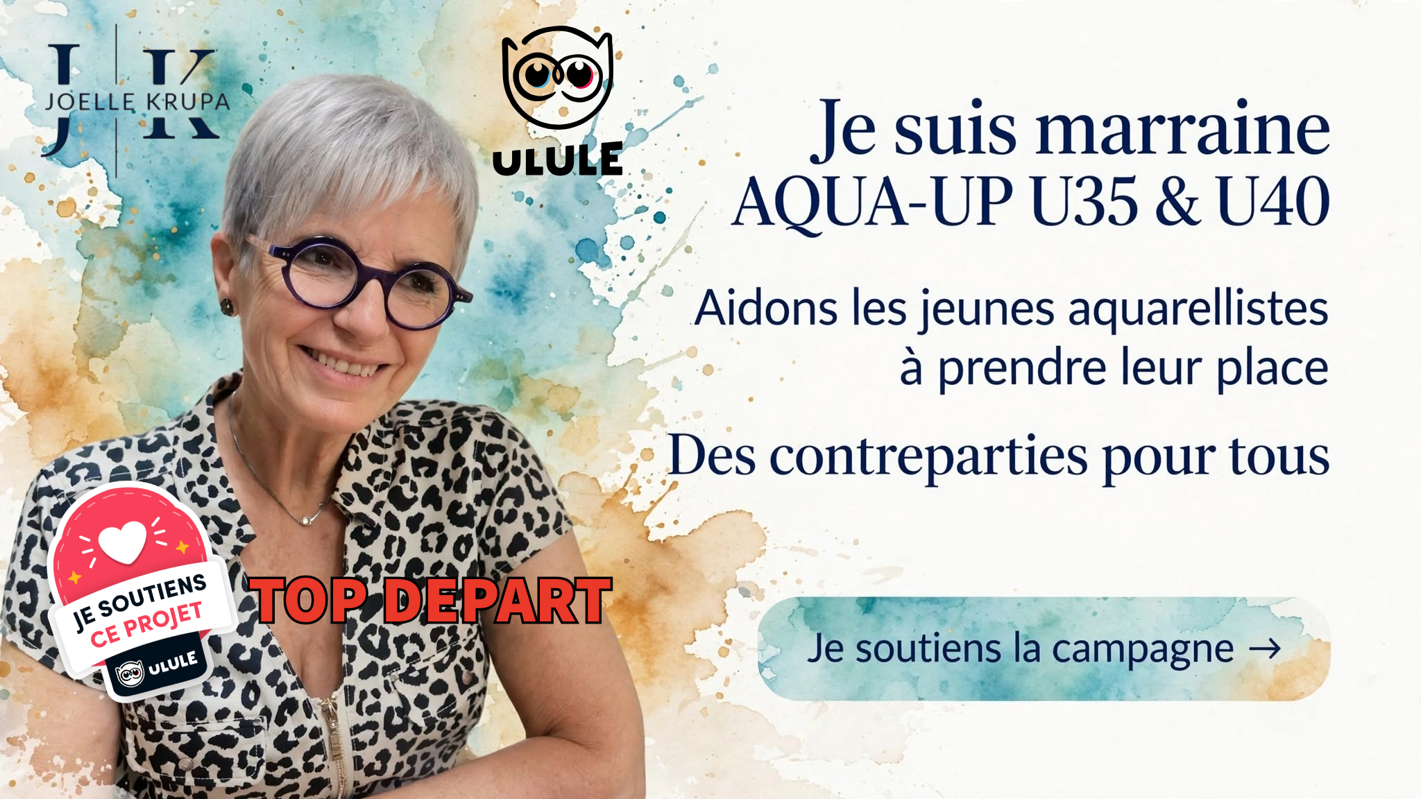 AQUA-UP U35 & U40 : Offrons un regard à la relève de l'aquarelle..