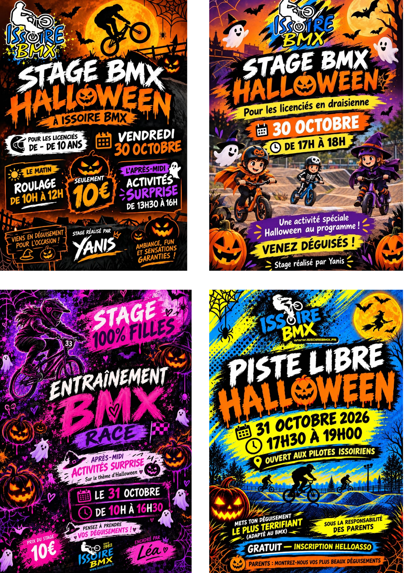 Stages Hallowen 🎃