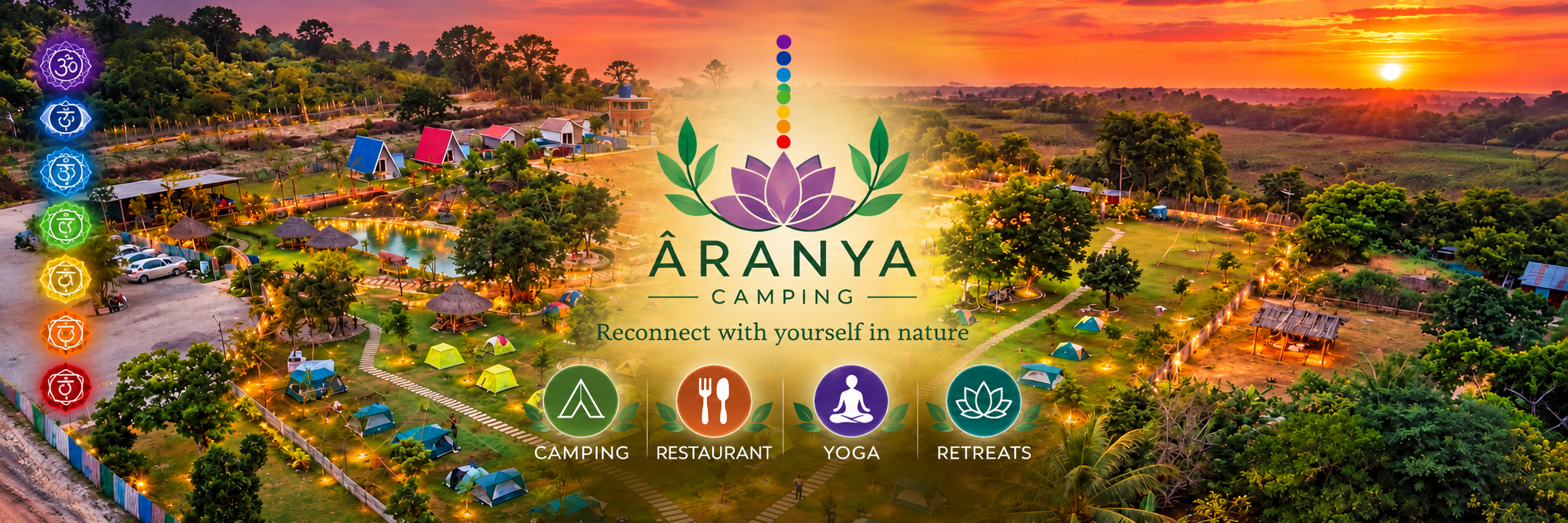 Evasion-au-camping-Aranya-au-coucher-du-soleil