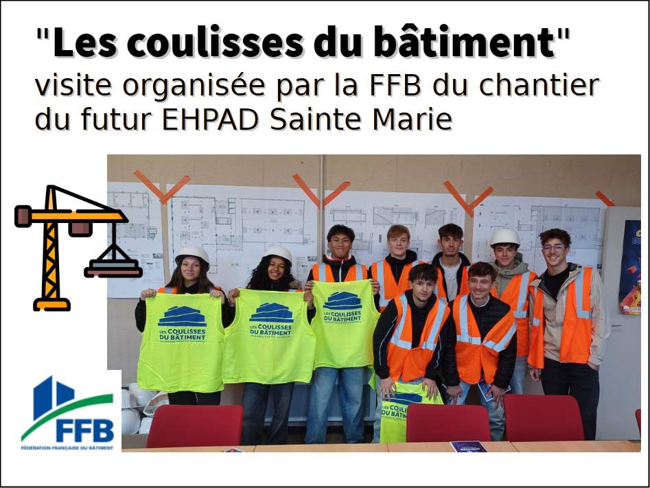 Des élèves de STI2D dans les "coulisses du bâtiment"
