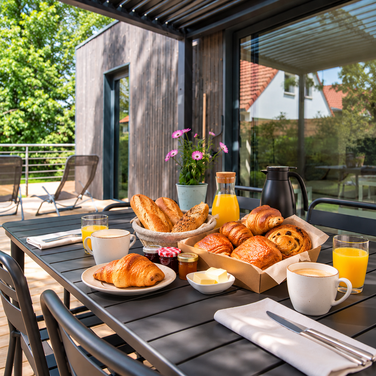 Nouveauté Automne 2026: livraison de petit déjeuner au studio