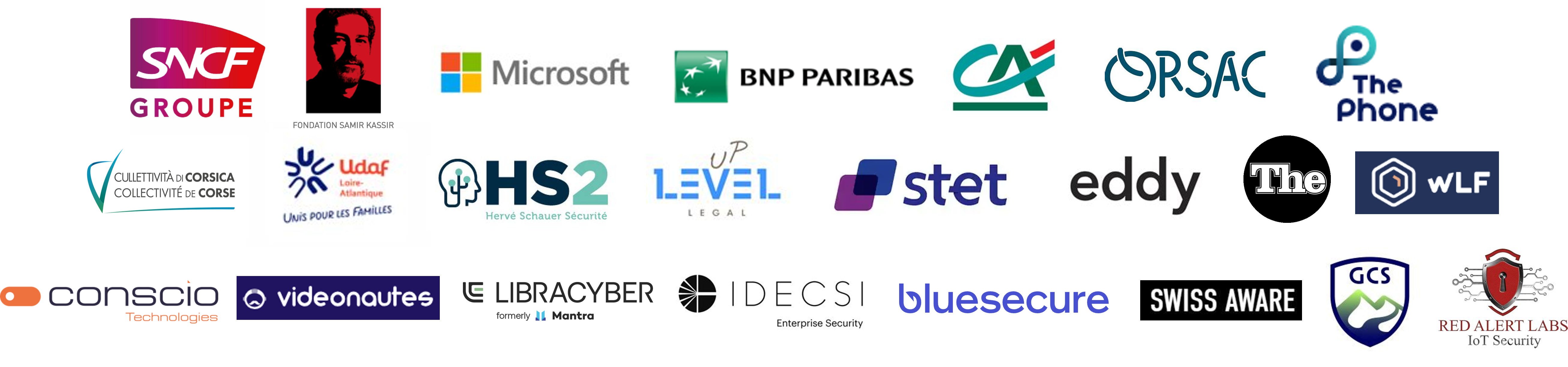 Logos de soutien Lumérique