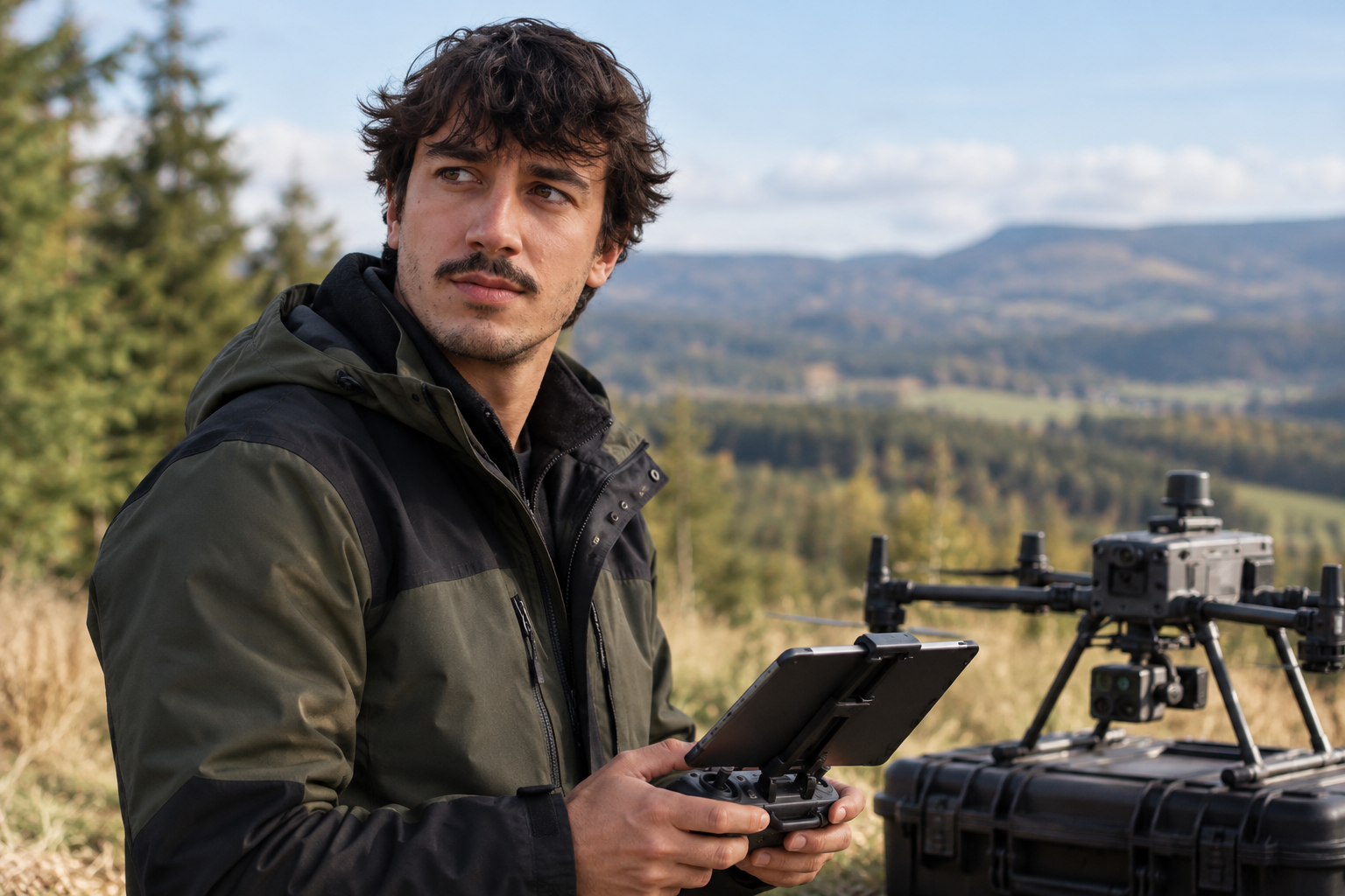 Pilote-de-drone-en-montagne