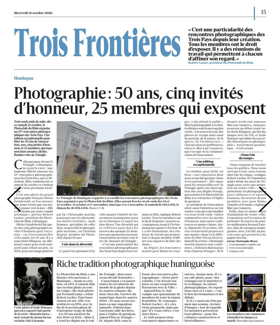 Article rencontres