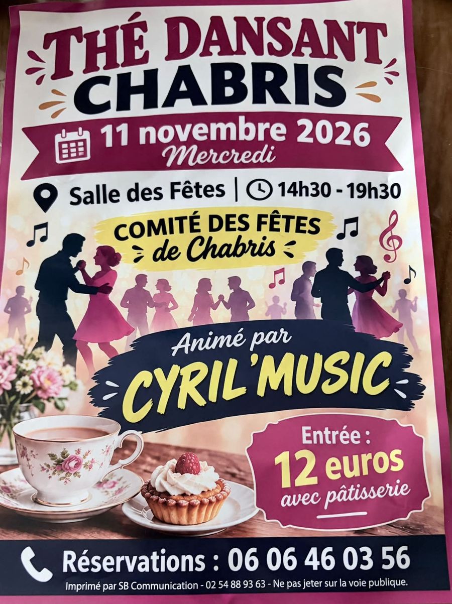Comité des fêtes : thé dansant