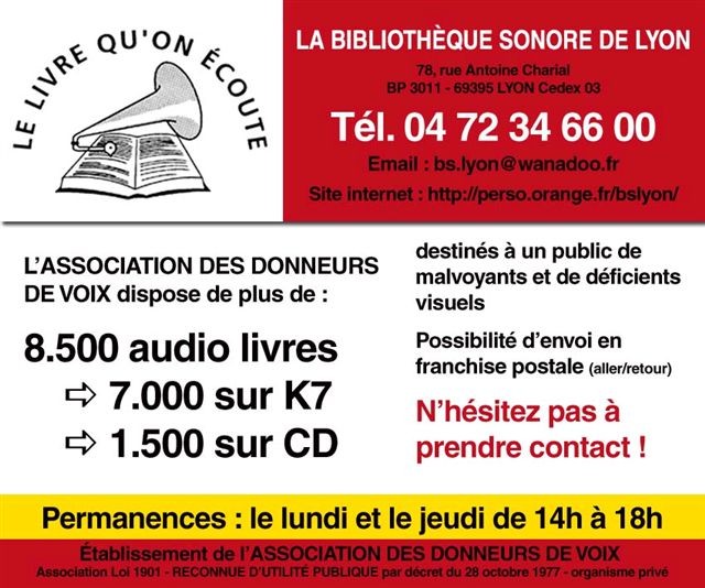 Association donneurs de voix