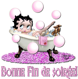 Betty dans sa baignoire