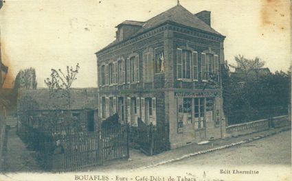 Bouafles cafe fauquet bouquet au rdv des cyclistes 1925