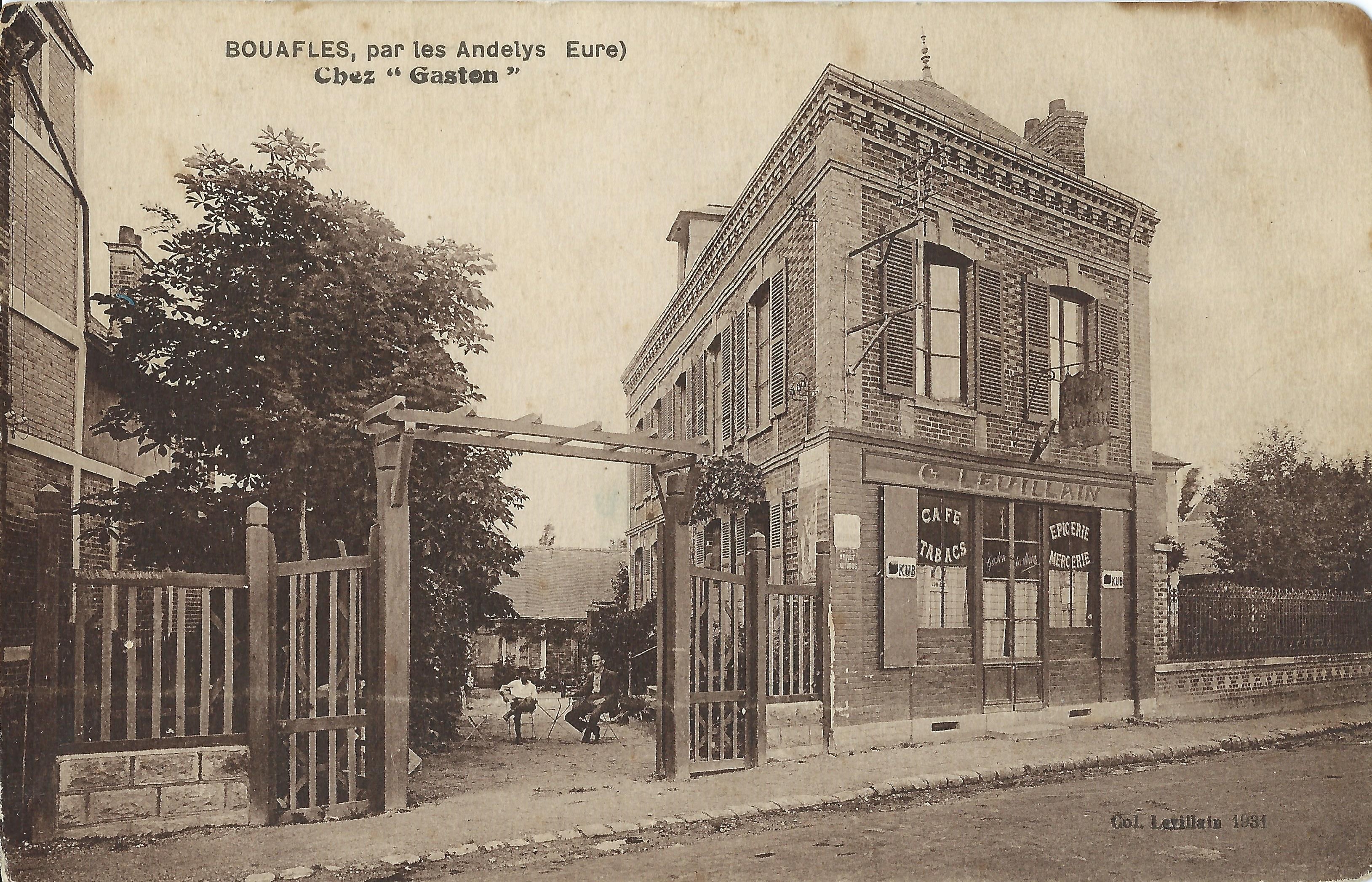 Bouafles chez gaston 1931