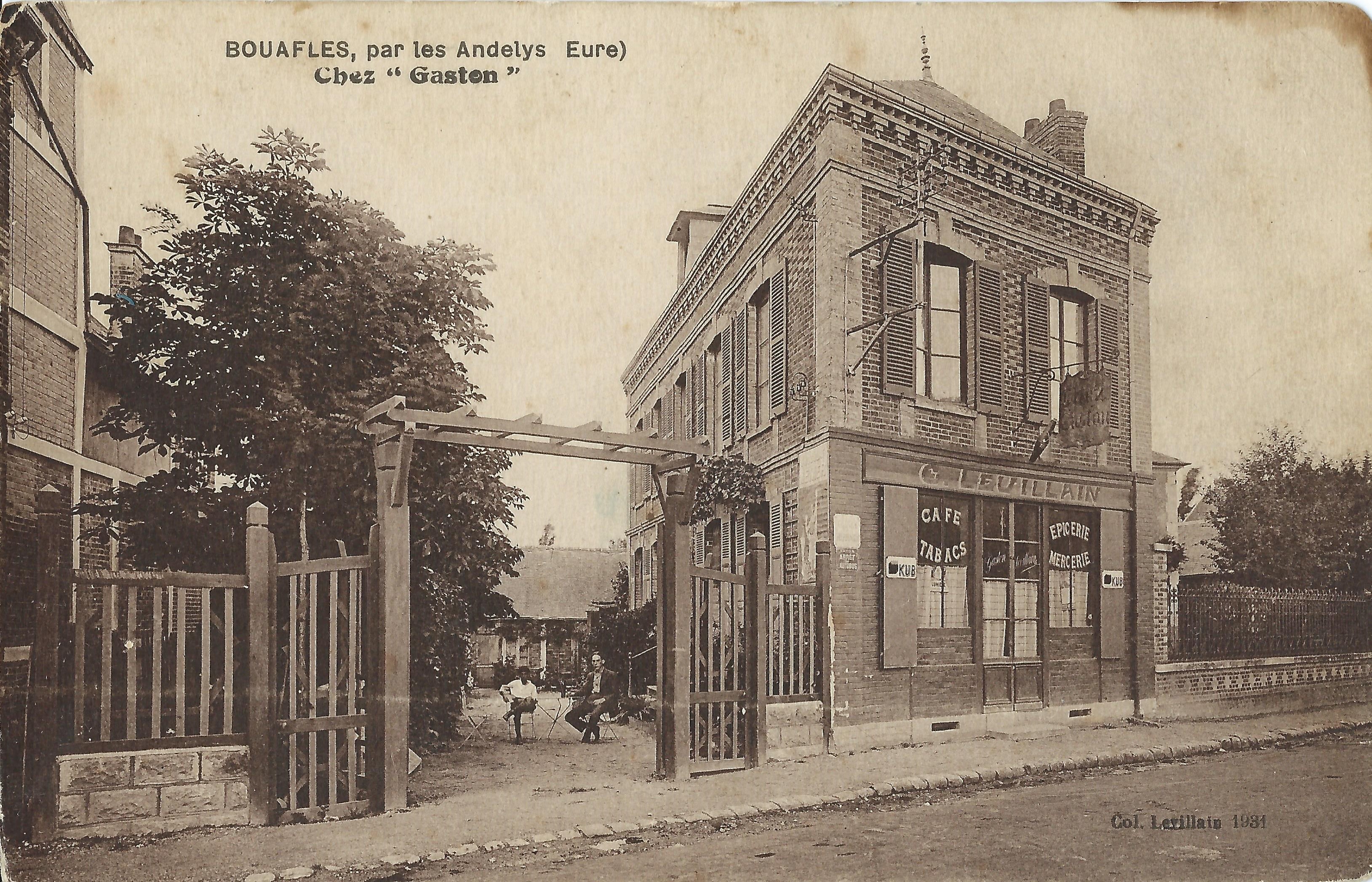 Bouafles chez gaston 1931