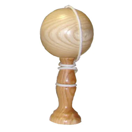 Bilboquet en bois mini fabriqué en France - Jeu traditionnel